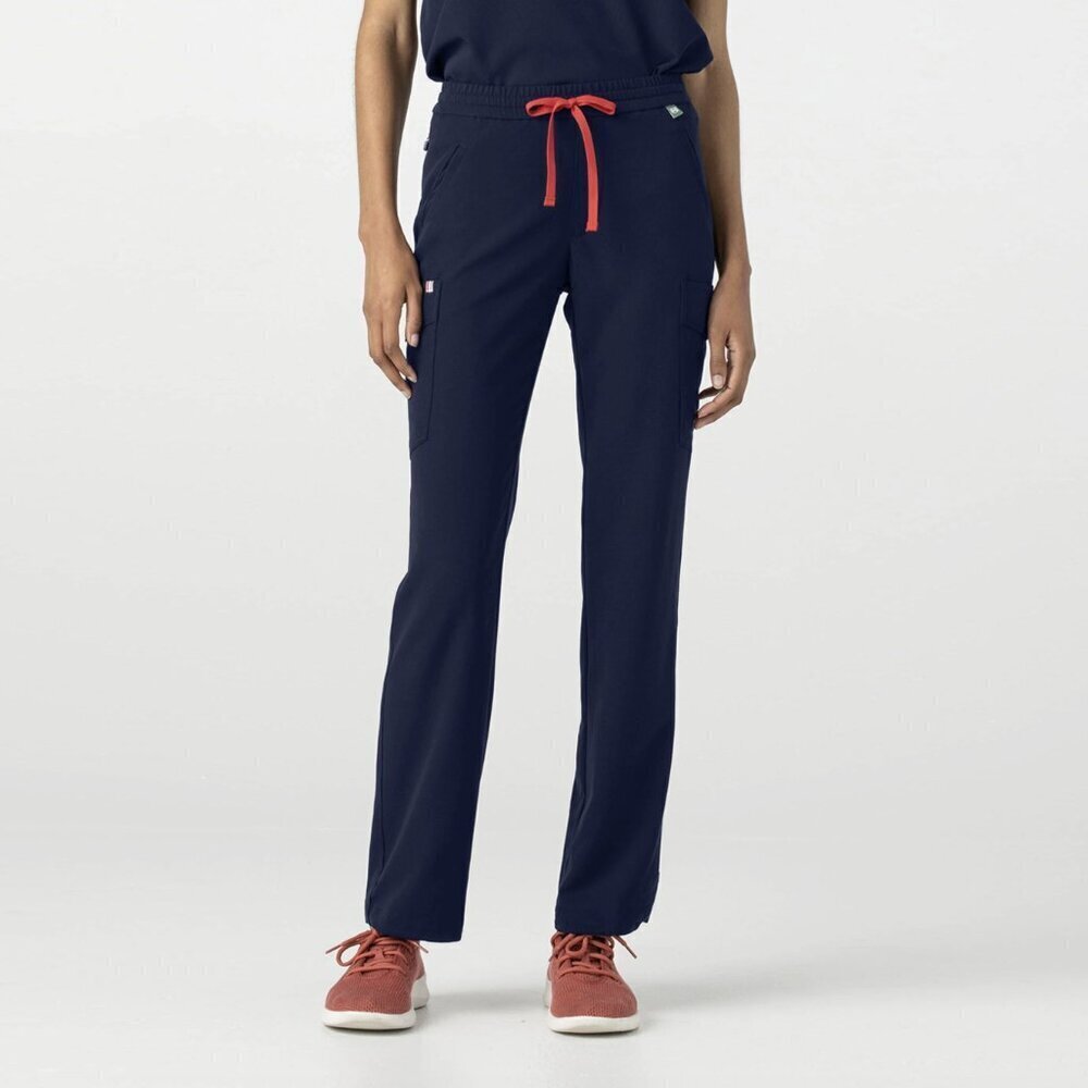 Mediclo FYSEL Kume 2.0‎ Versatile Cargo Straight Leg Scrub Pants Navy Blue Small